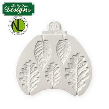 Silicone Mould - Blackberry and Oak Leaves
